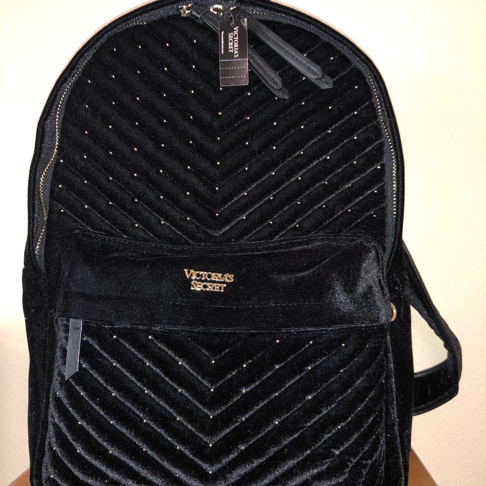 Victoria’s Secret Backpack (velvet) (SOLD LOCALLY)